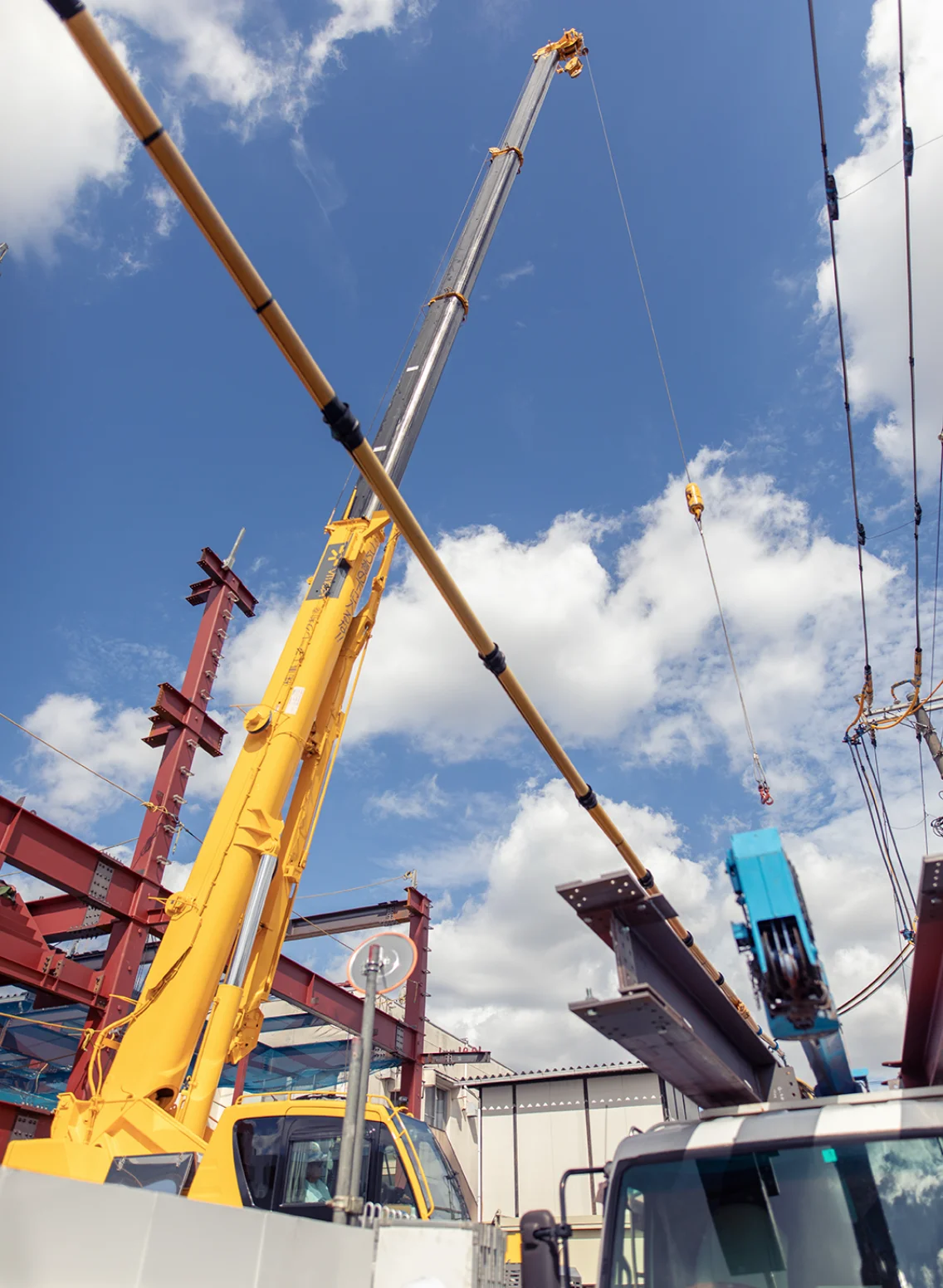 建設現場の様子