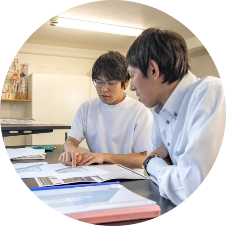 建設現場の様子